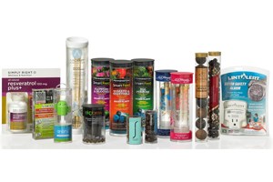 Collection of retail products packed in a range of clear packaging from VisiPak
